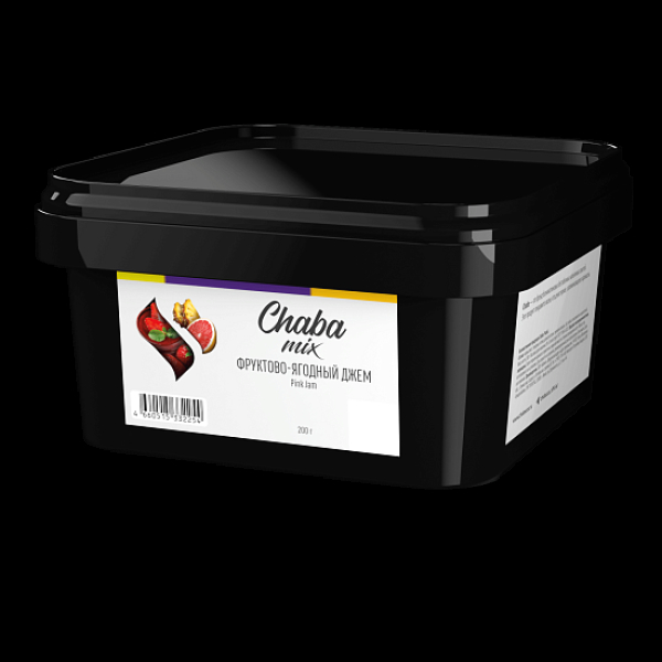 Безникотиновая смесь Chaba Mix Pink Jam Фруктово Ягодный Джем 200 грамм в Якутске