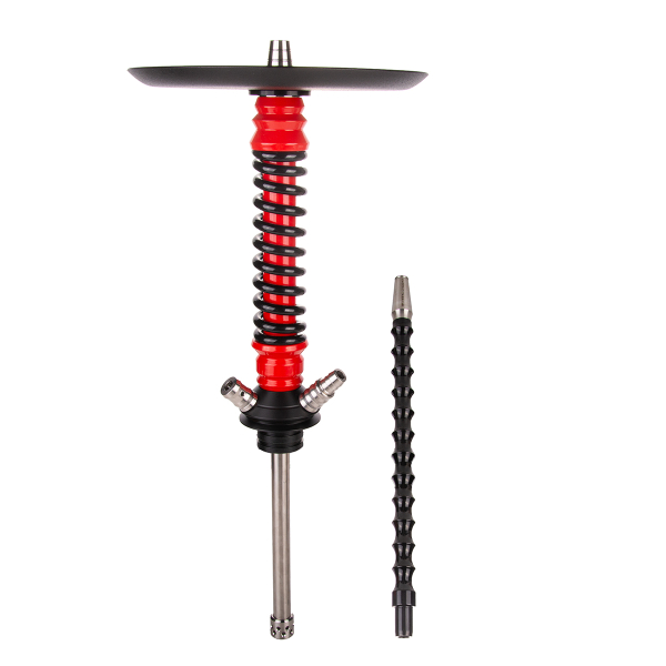 Кальян Mamay Customs Coilover Mini  Красный Чёрный в Якутске