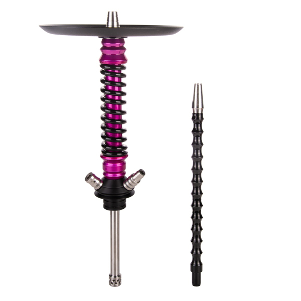 Кальян Mamay Customs Coilover Mini  Розовый Лак Чёрный в Якутске