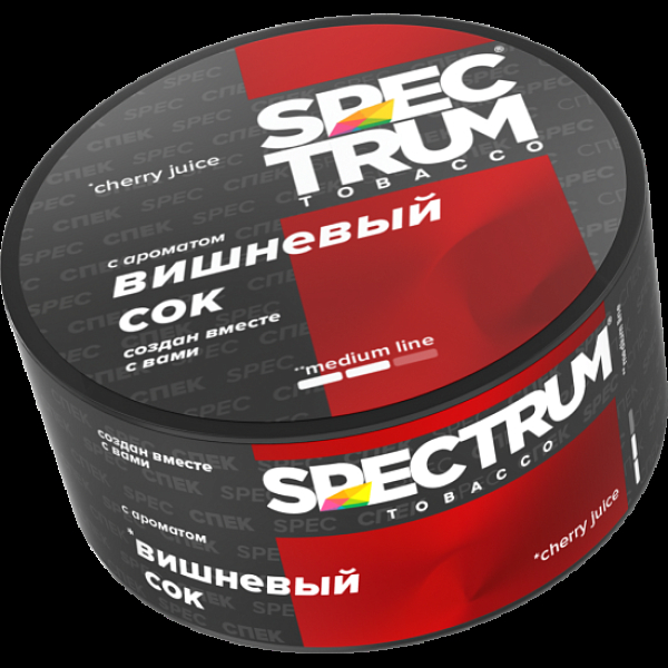 Табак Spectrum Medium Line Cherry Juice 25 грамм в Якутске