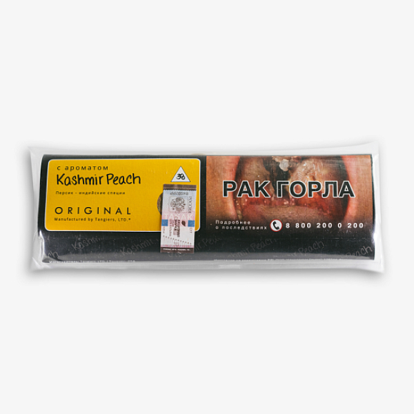 Табак Tangiers Kashmir Peach Персик Кашмир 100 грамм в Якутске