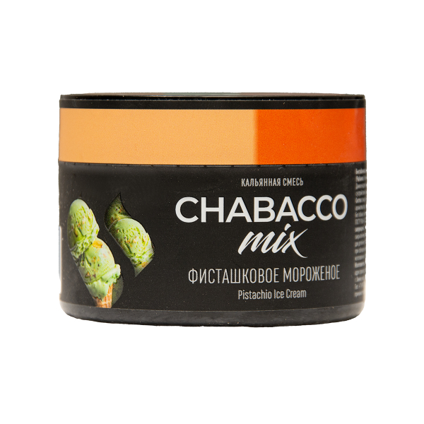 Бестабачная смесь Chabacco Mix Medium Pistachio Ice Cream 50 грамм в Якутске