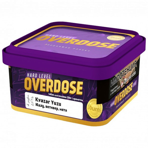 Табак Overdose Kvazar Yuzu 200 грамм в Якутске