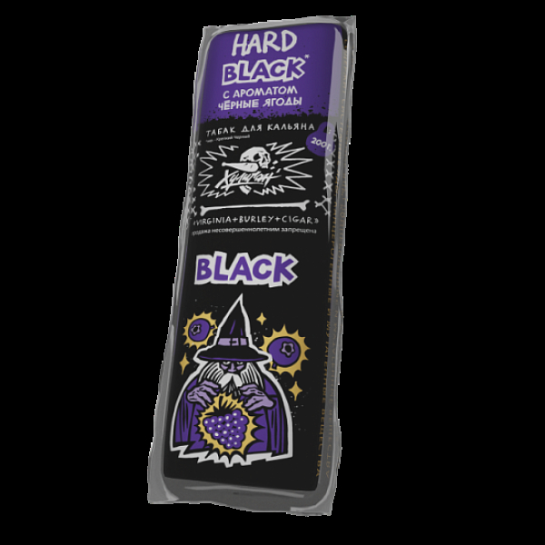 Табак Хулиган Hard Black Черные Ягоды 200 грамм в Якутске