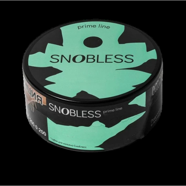 Табак Snobless Крем Брюле Creme Brulee Prime Lines 100 грамм в Якутске