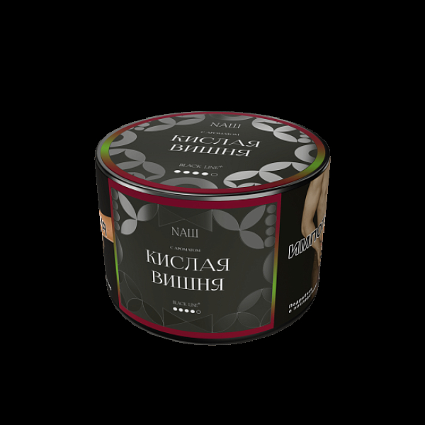 Табак Nаш Black Кислая Вишня 40 грамм в Якутске