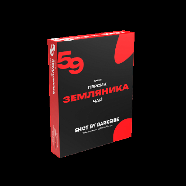 Табак Darkside Shot Земляника Персик Чай 59 25 грамм в Якутске