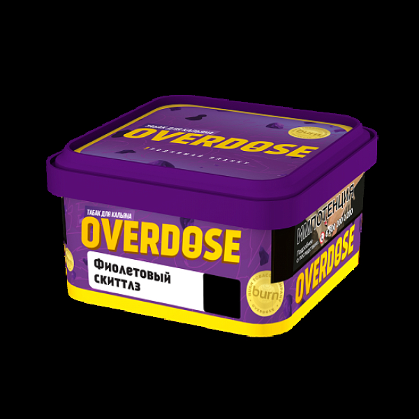 Табак Overdose Фиолетовый Скиттлз 200 грамм в Якутске