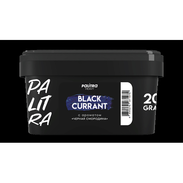 Табак Palitra Heavy Черная Смородина Black Currant 200 грамм в Якутске
