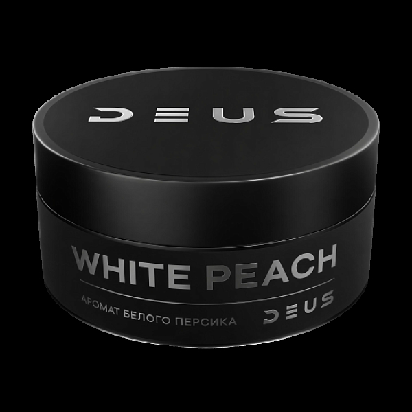 Табак Deus White Peach Белый Персик 100 грамм в Якутске