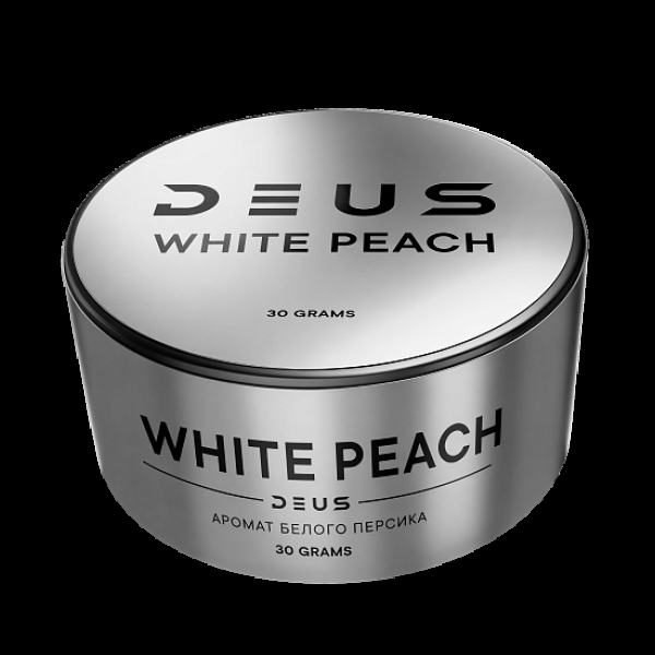 Табак Deus White Peach Белый Персик 30 грамм в Якутске