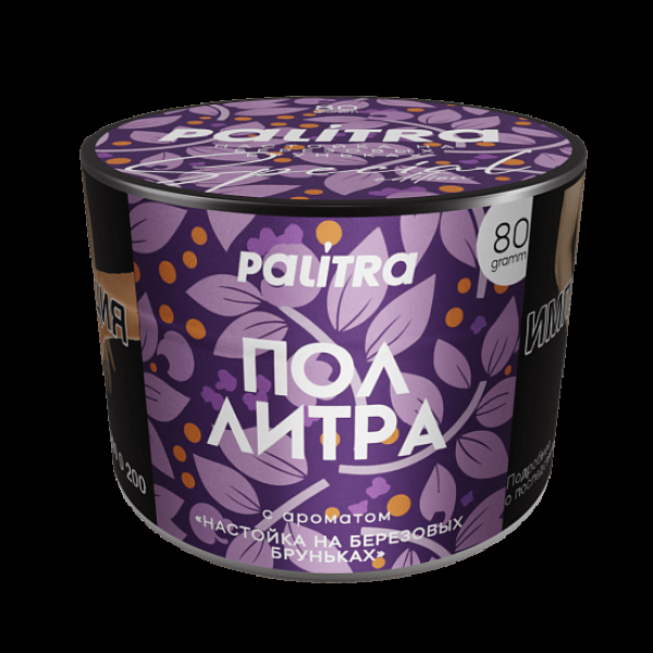 Табак Palitra Пол Литра Настойка На Березовых Бруньках 80 грамм в Якутске