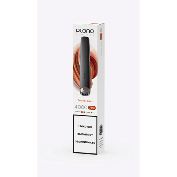 Электронка Plonq Plus Pro Black Лесной Орех 4000 затяжек в Якутске