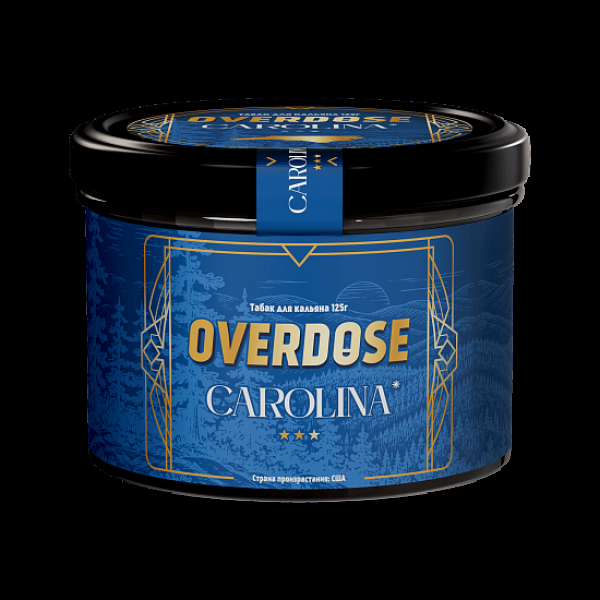 Табак Overdose No Aroma Америка Carolina 125 грамм в Якутске