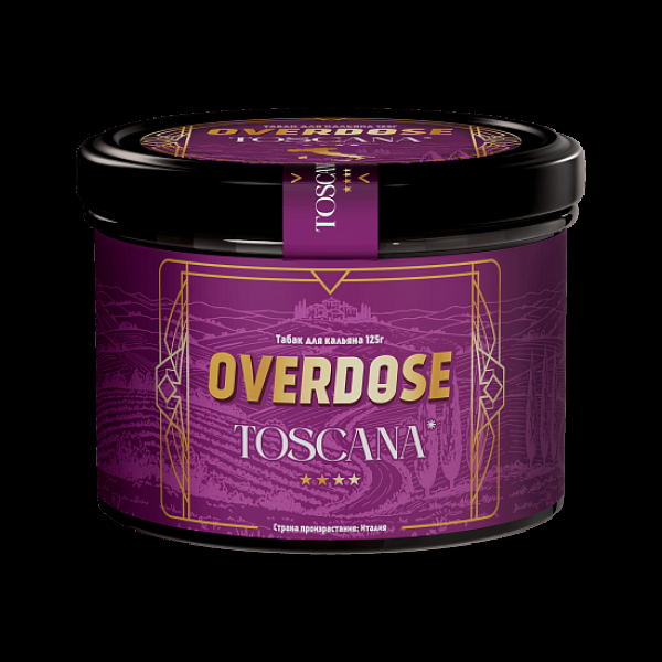 Табак Overdose No Aroma Италия Toscana 125 грамм в Якутске