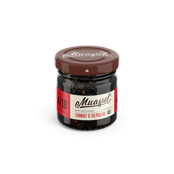 Табак Muassel Medium Томат С Перцем 40 грамм в Якутске
