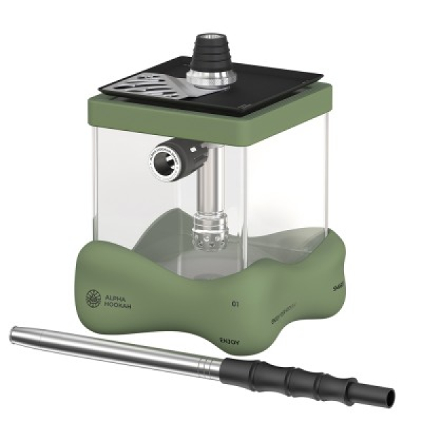 Кальян Alpha Hookah Smart Bubble Green в Якутске