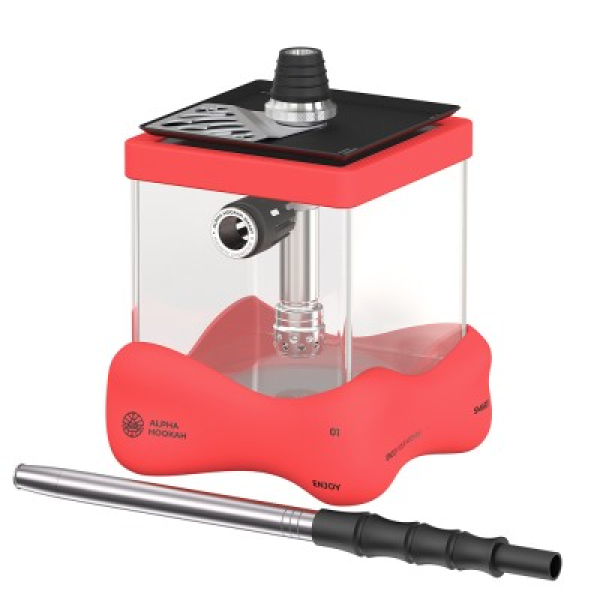 Кальян Alpha Hookah Smart Bubble Red в Якутске