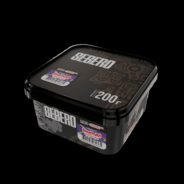 Табак Sebero Black Бчк Черничная Шипучка 200 грамм в Якутске