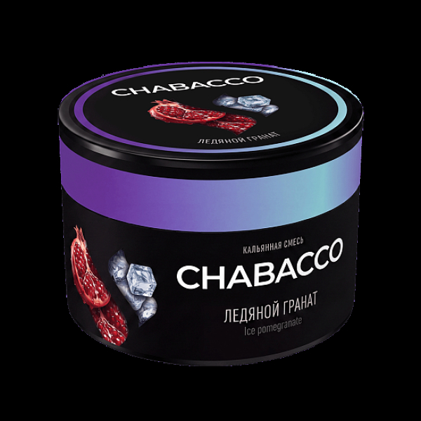 Бестабачная смесь Chabacco Ice Pomegranate Ледяной Гранат Medium 40 грамм в Якутске