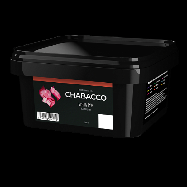 Бестабачная смесь Chabacco Bubble Gum Бубль Гум Medium 200 грамм в Якутске
