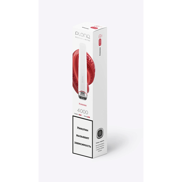 Электронная сигарета Plonq Plus Pro Клюква 4000 затяжек в Якутске
