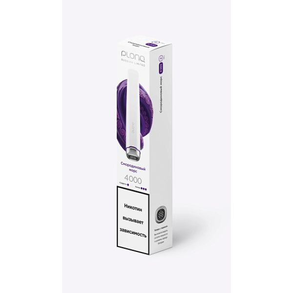 Электронная сигарета Plonq Plus Pro  Смородиновый Морс 4000 затяжек в Якутске