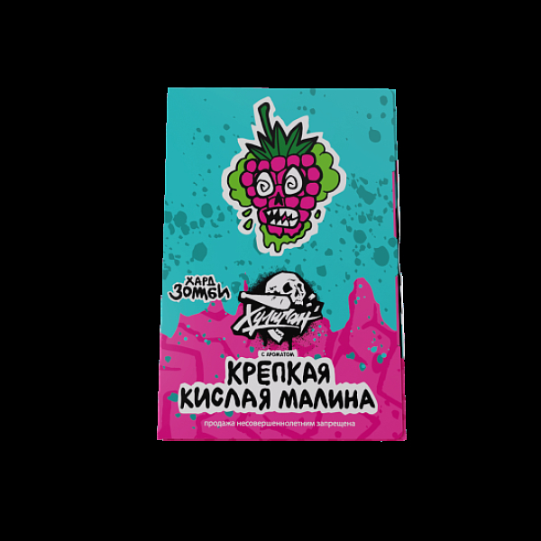Табак Хулиган Хард Зомби Кислая Малина 25 грамм в Якутске