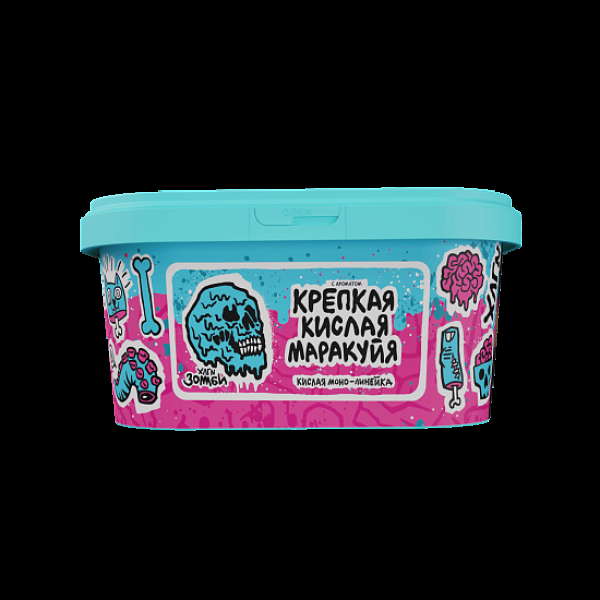 Табак Хулиган Хард Зомби Кислая Маракуйя 200 грамм в Якутске
