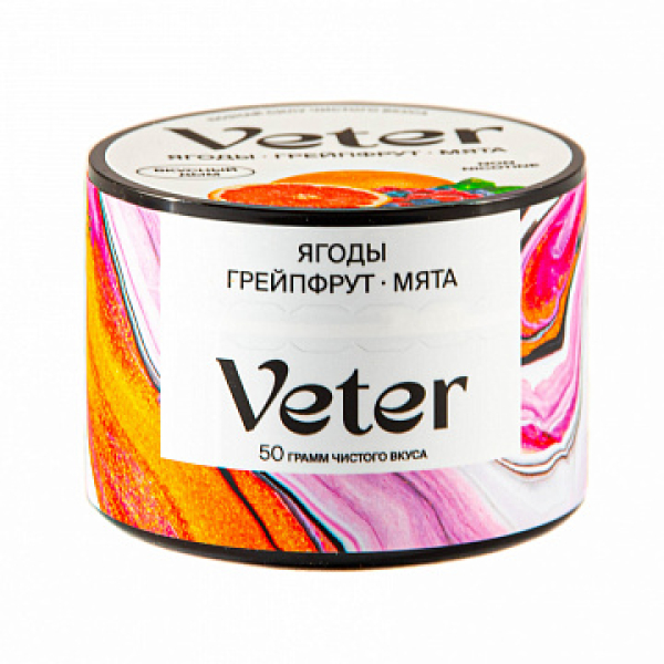 Смесь VETER Ягоды грейпфрут мята 50 гр в Якутске