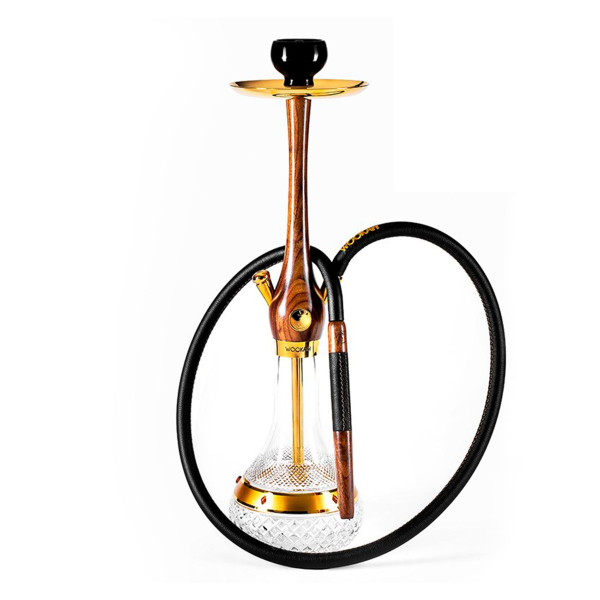 Кальян Wookah Walnut Gold Amber Click (золотой, 64 см) в Якутске