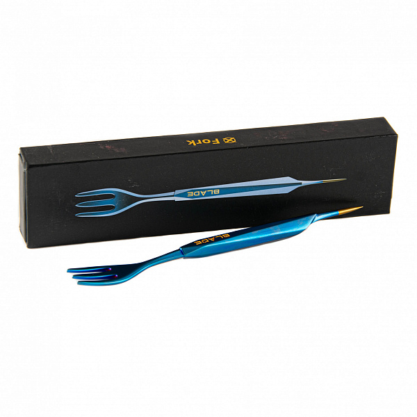 Вилка-шило Blade Hookah Blue Matte в Якутске